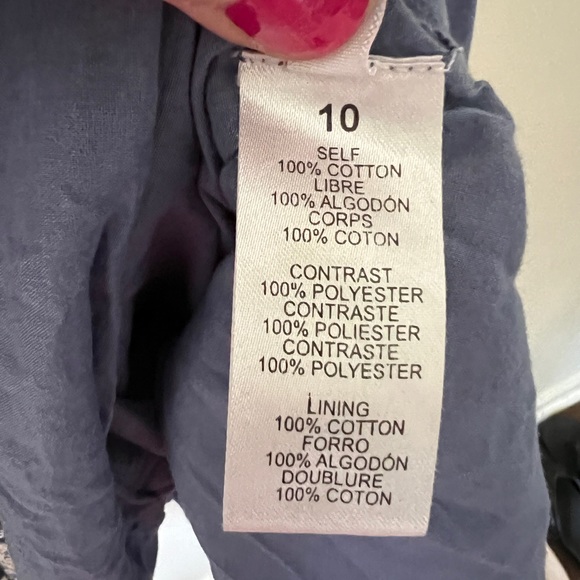 100% COTTON AZTEC PRINT EMBELLISHED SLEEVELESS SUN DRESS SIZE 10 JESSICA… - Picture 5 of 7